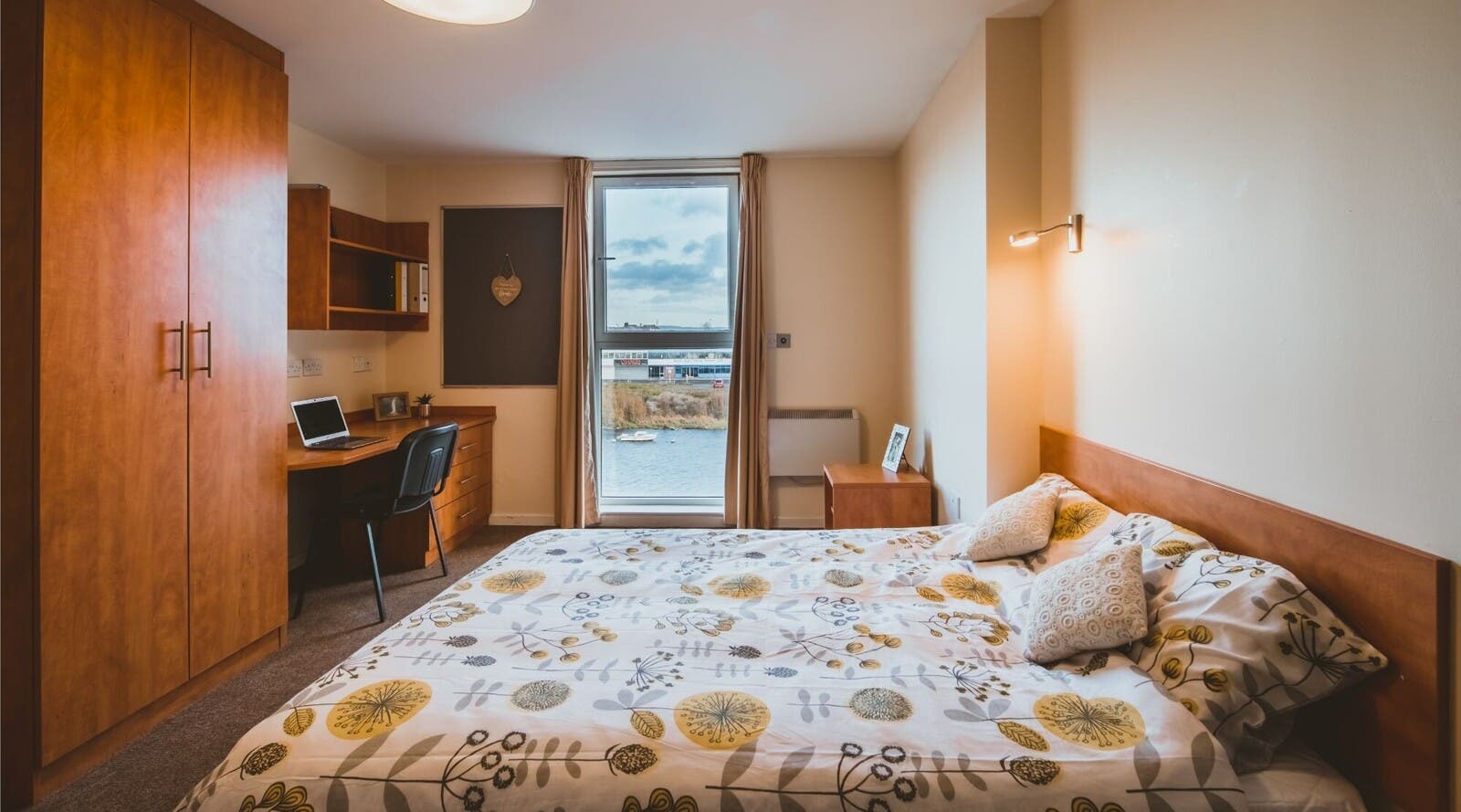 Student accommodation bedroom