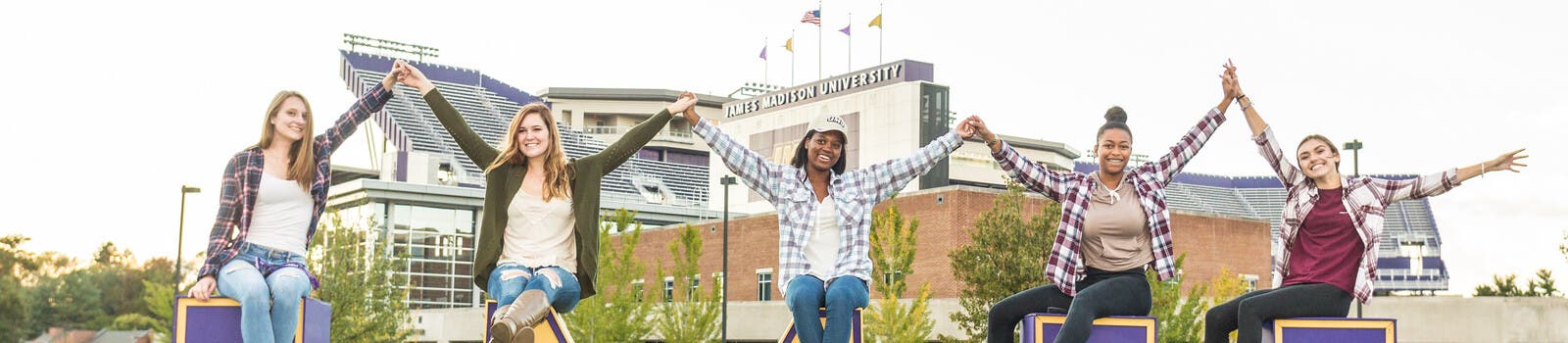 Students on campus