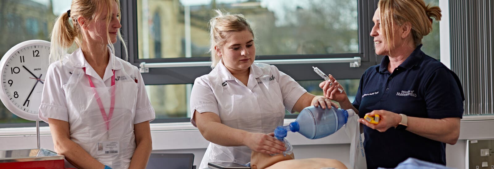 Huddersfield ISC nursing students