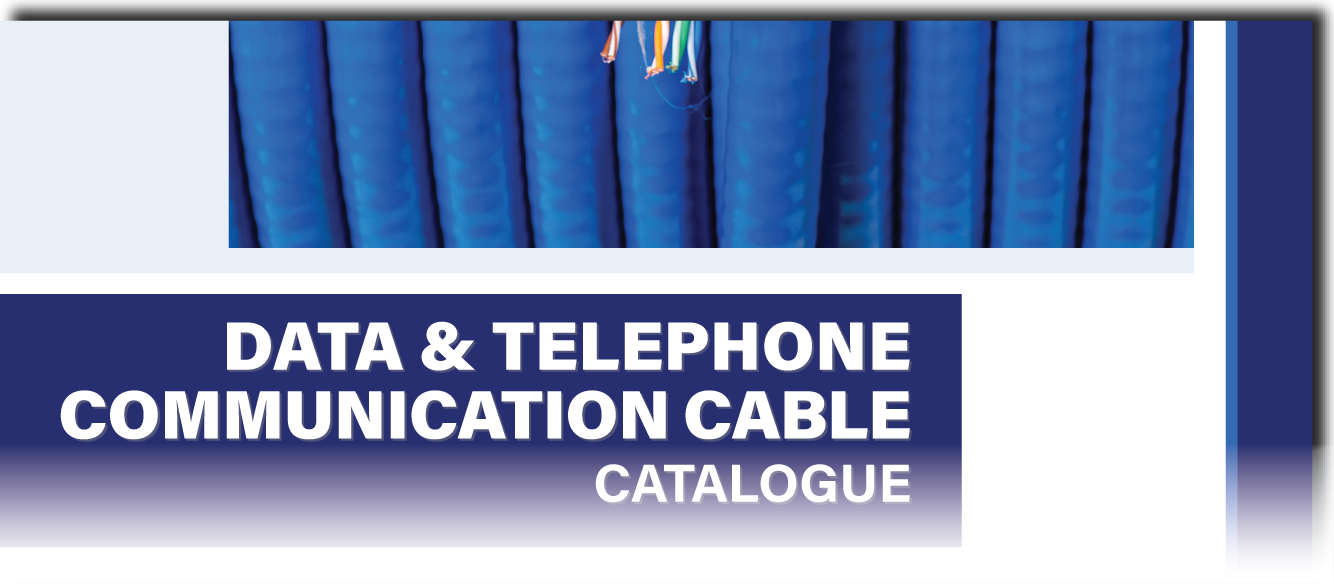 Texcan - Data & Telephone Communication Cable Catalogue