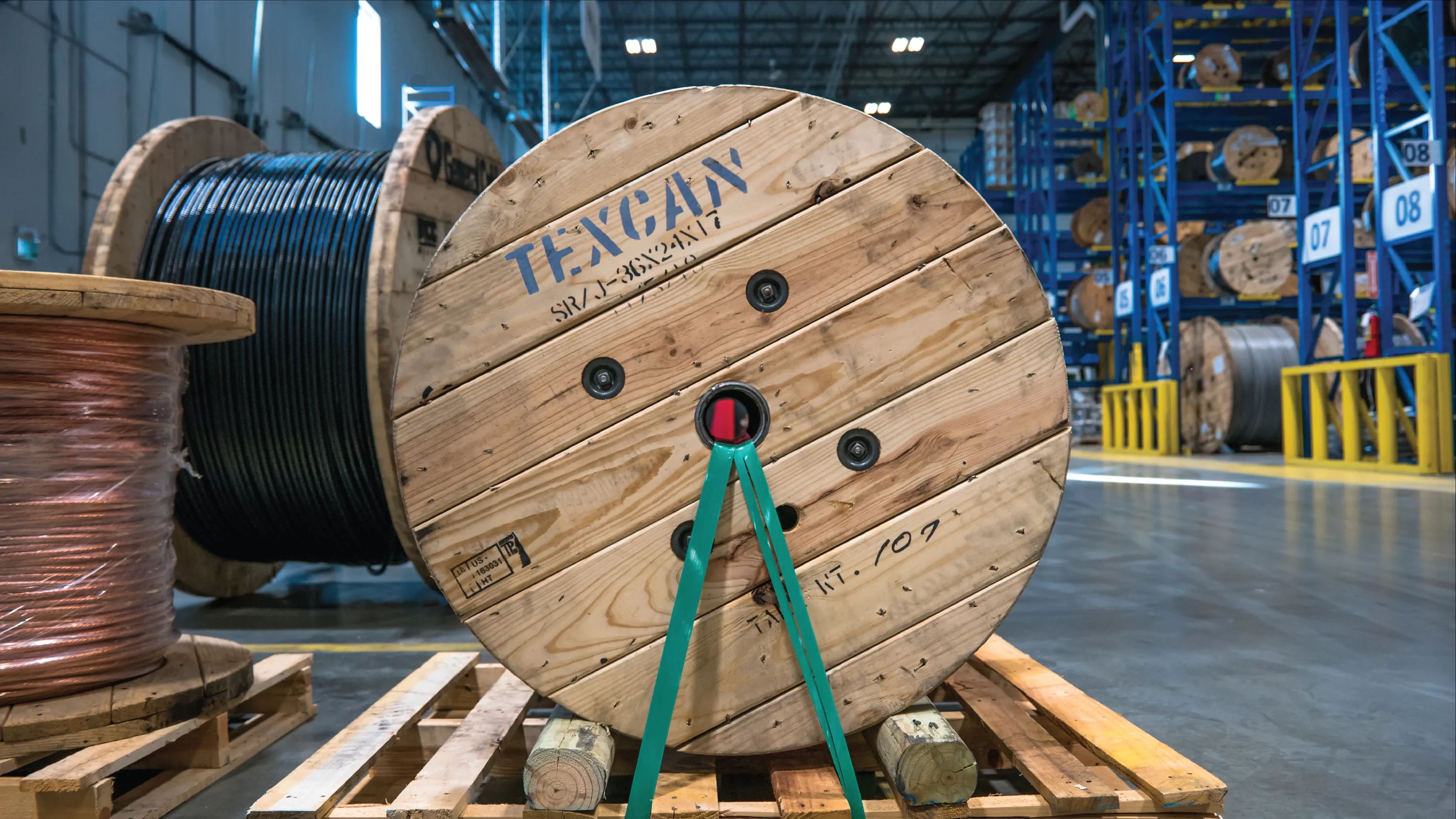 Texcan - Services - Custom Cable Solutions - Specialized Packing 