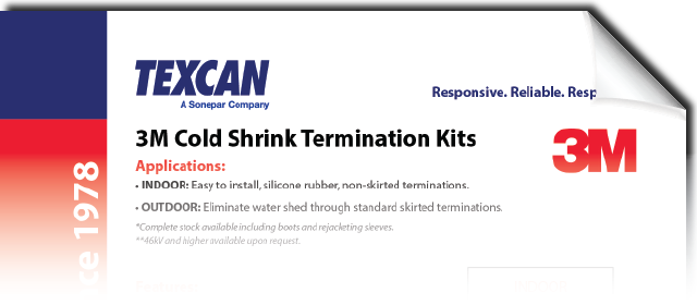 Texcan - 3M Cold Shrink Termination Kits Flyer.png