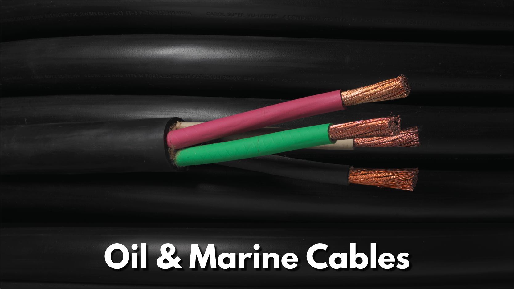 Texcan - View All Products - Oil & Marine Cables