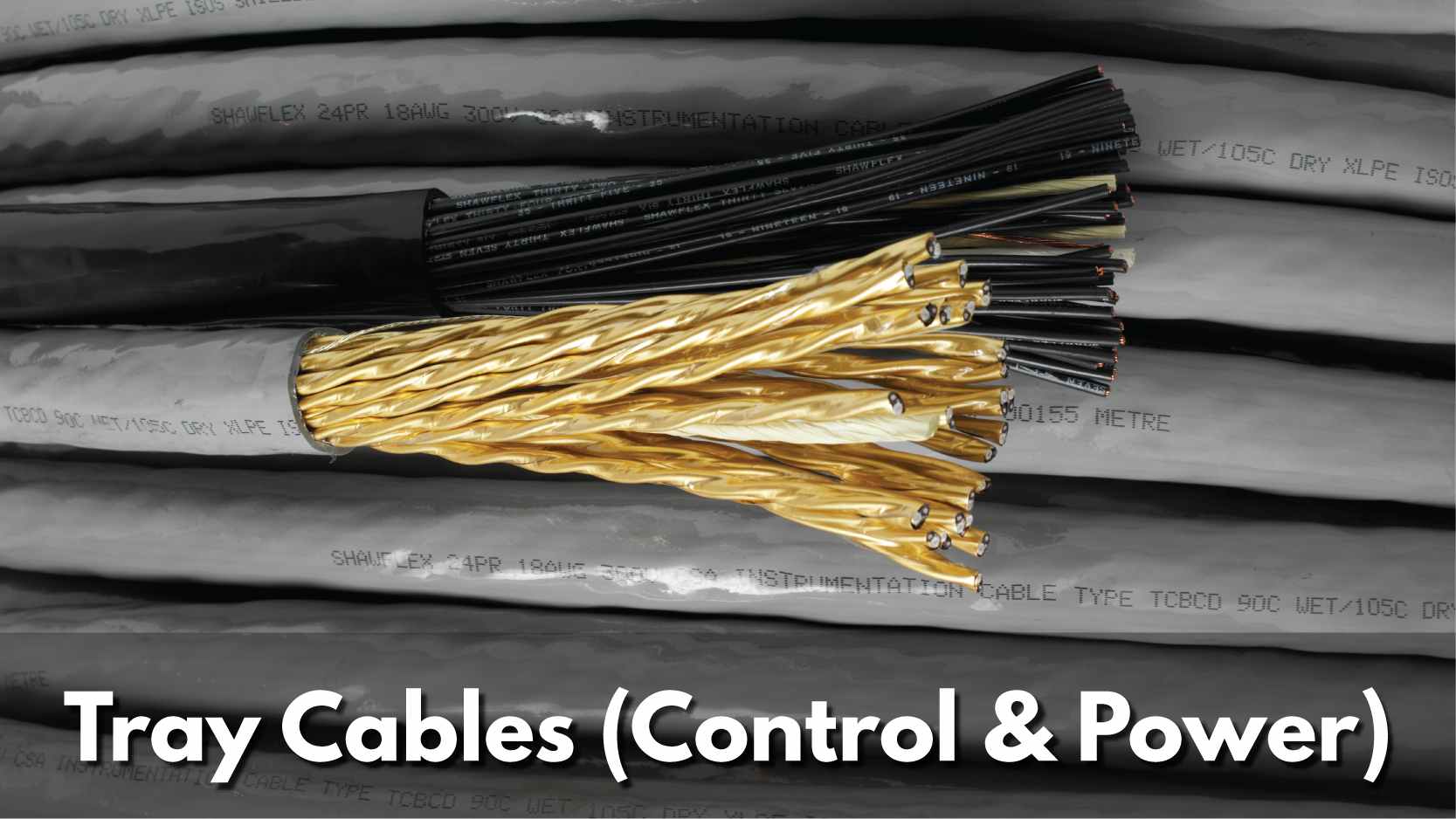Texcan - View All Products - Tray Control & Power Cables