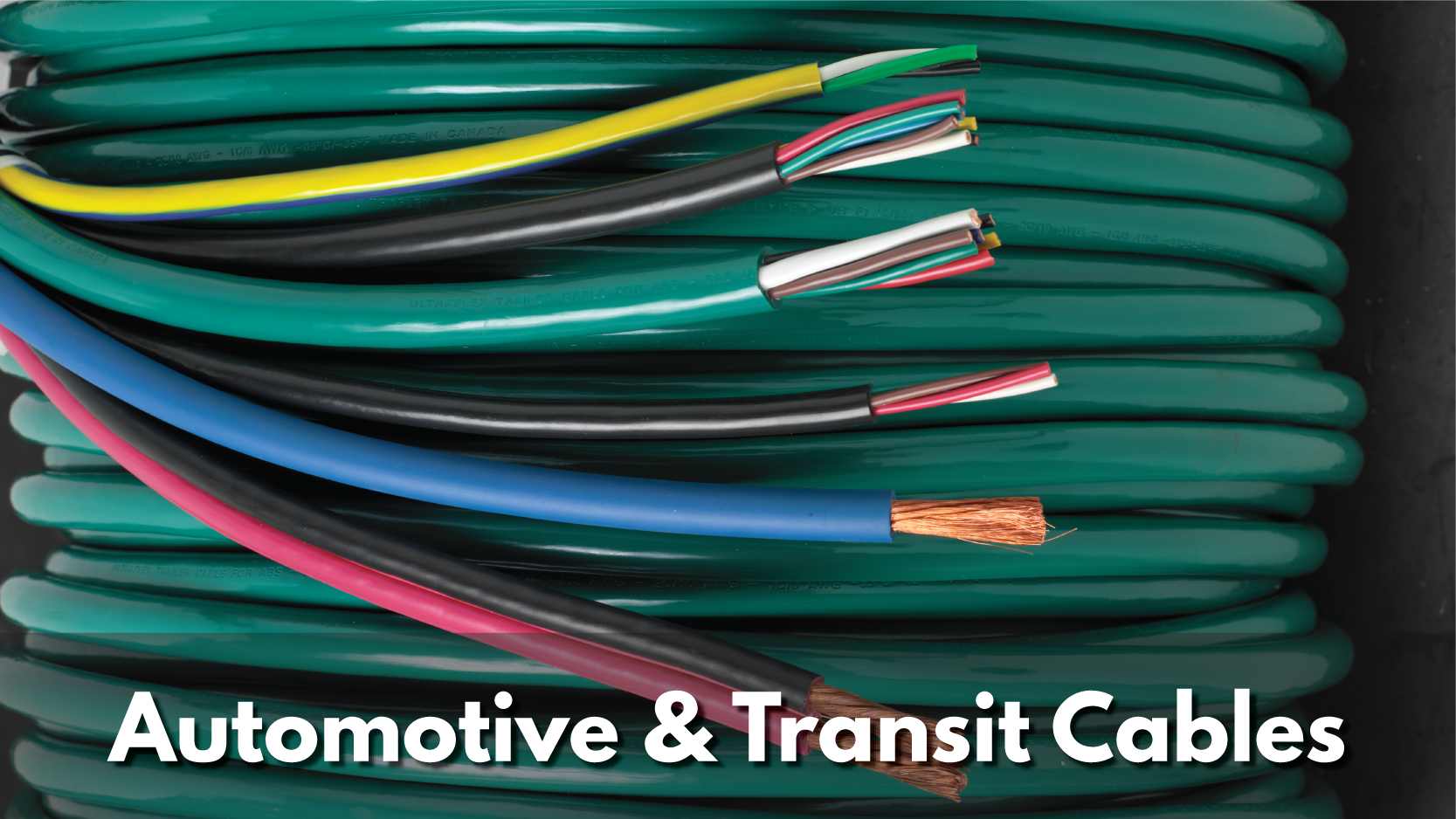 Texcan - View All Products - Automotive & Transit Cables
