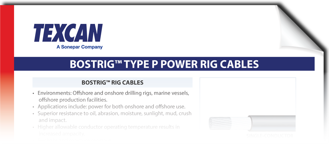 Texcan - Rig Cables Bostrig Flyer