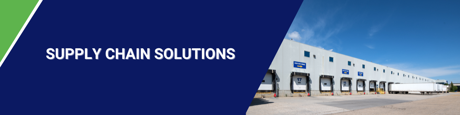 SUPPLY CHAIN SOLUTIONS Banner