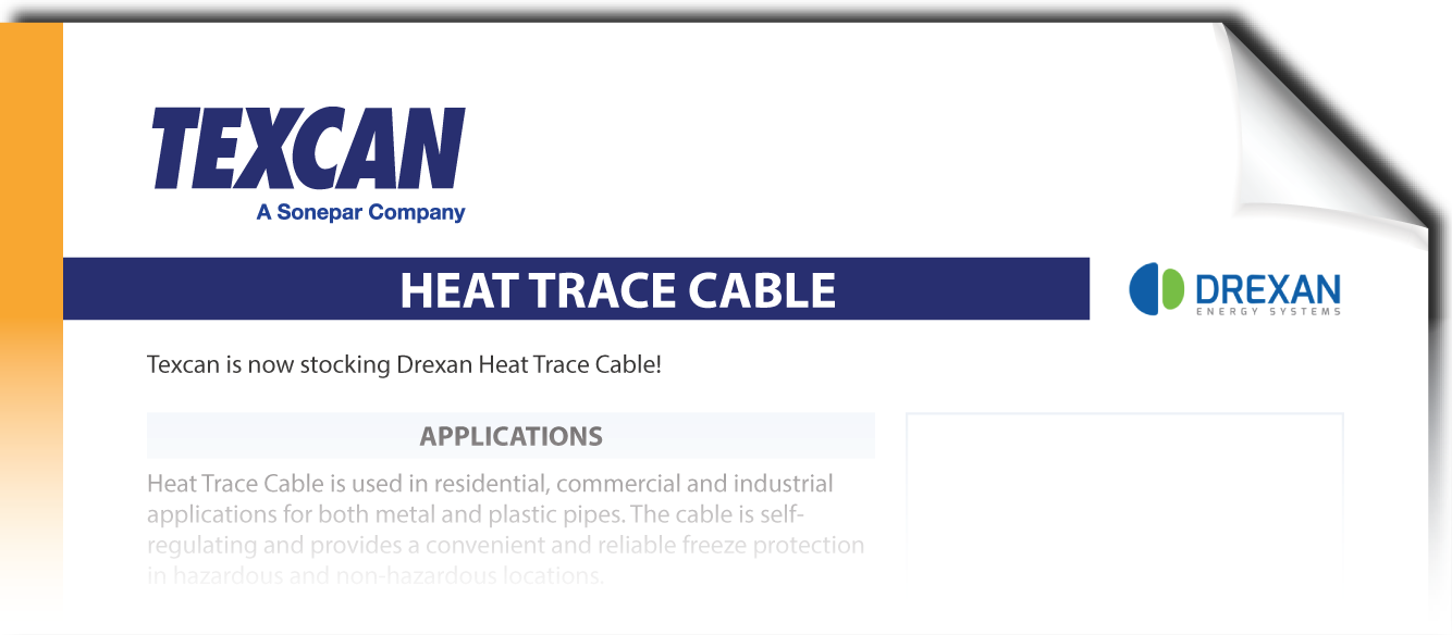 Texcan - Heat Trace Cables Flyer