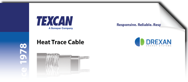 Texcan - Heat Trace Cables Flyer Drexan
