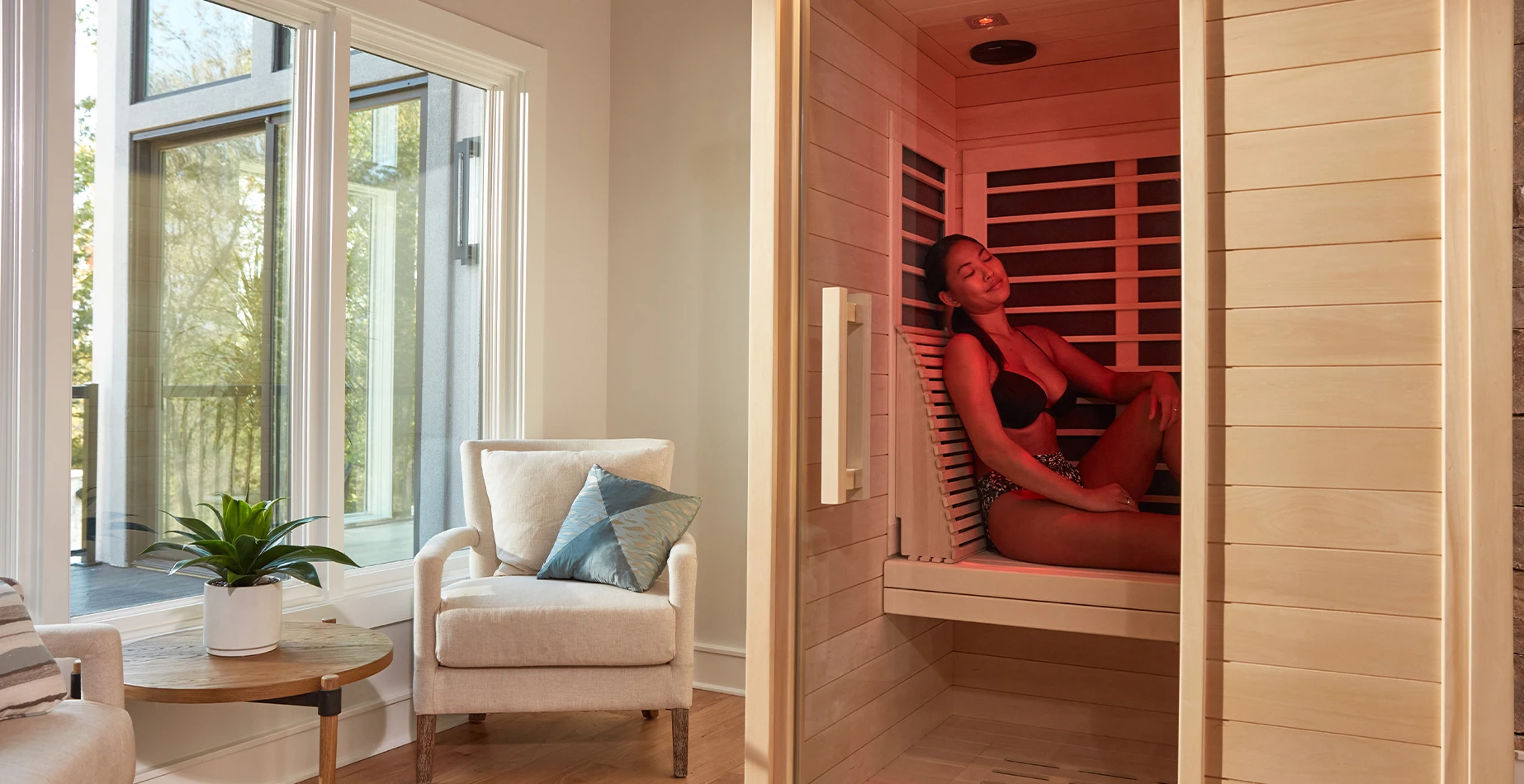 Relaxing in Signature 2 Red Light