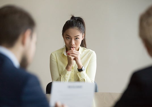 Nervous in office