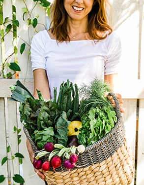 Basket of veggies