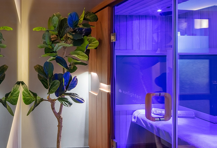 Chromotherapy in Infrared Sauna