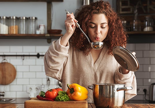 Cooking soup