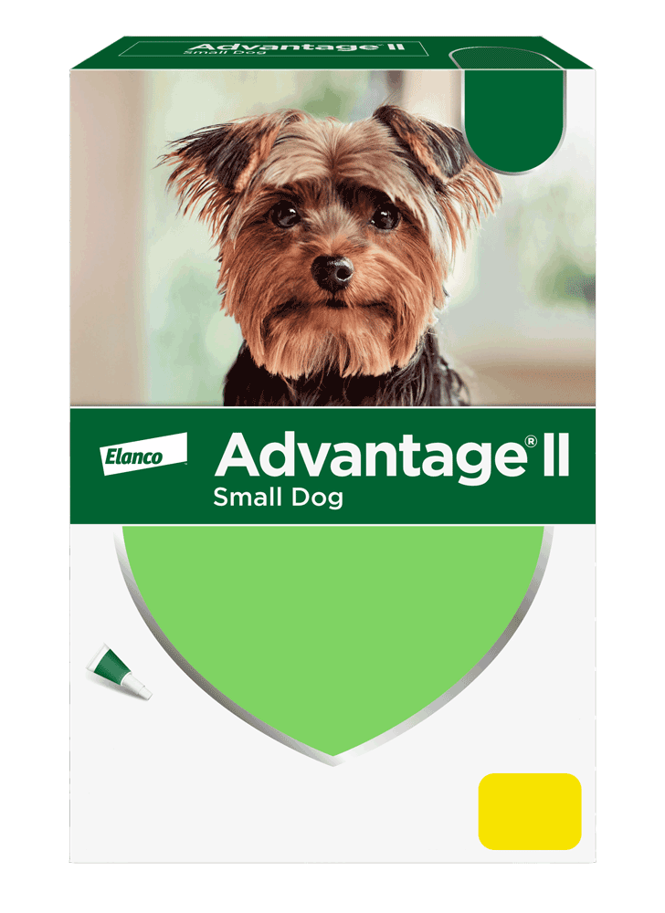 Advantage II for dogs pack shot