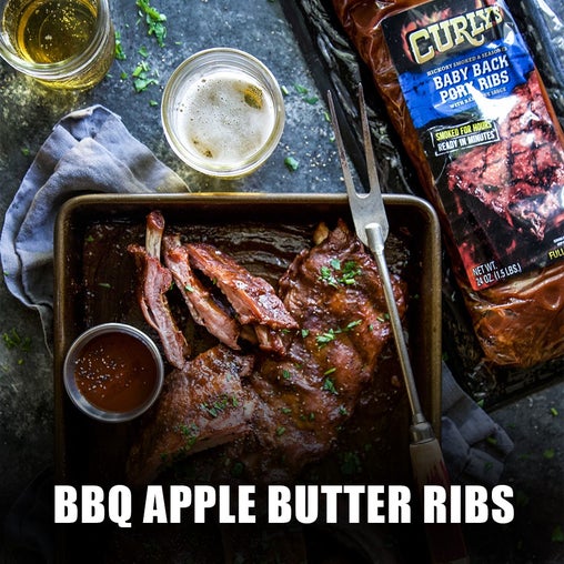 BBQ Apple Butter Baked Ribs
