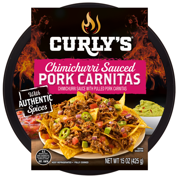 Chimichurri Sauced Pork Carnitas