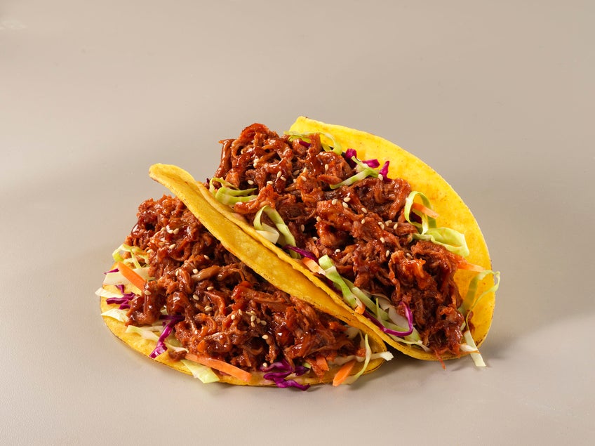 Korean BBQ Pulled Pork Tacos 