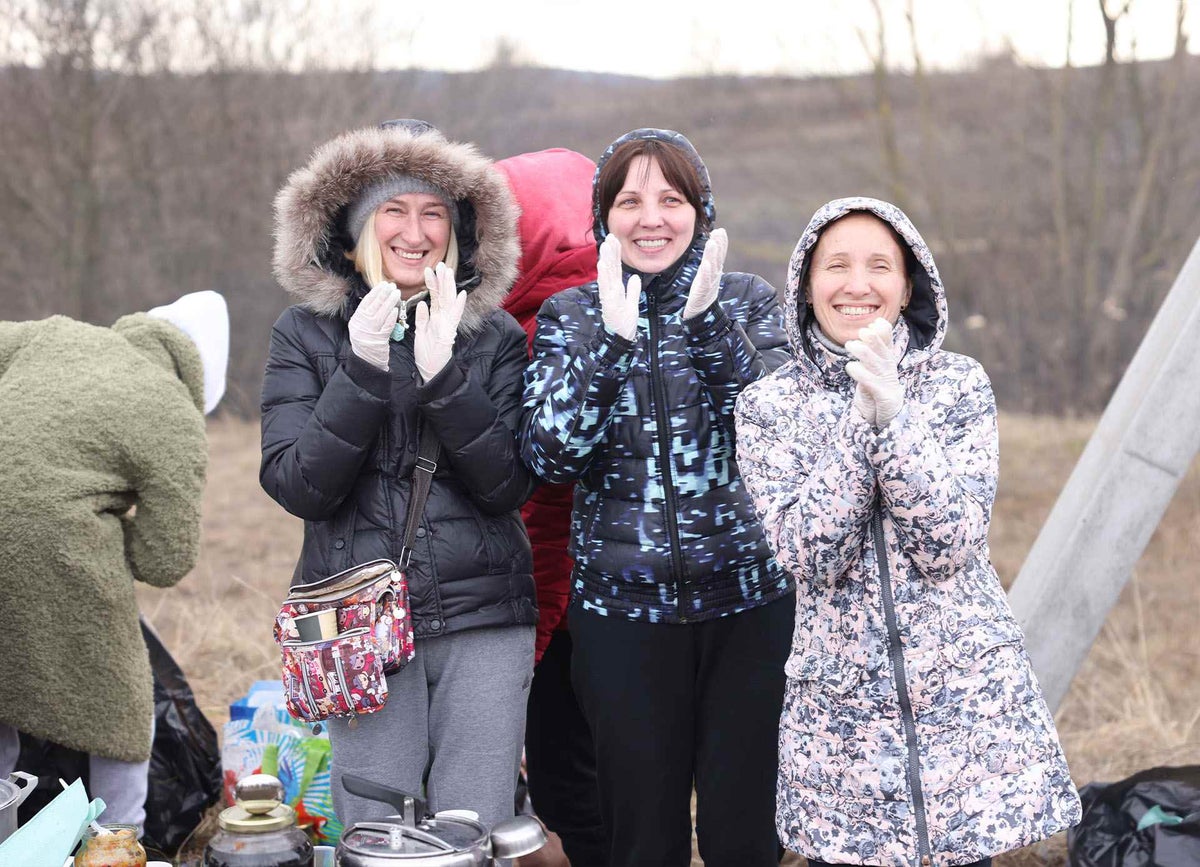 Volunteers in Ukraine