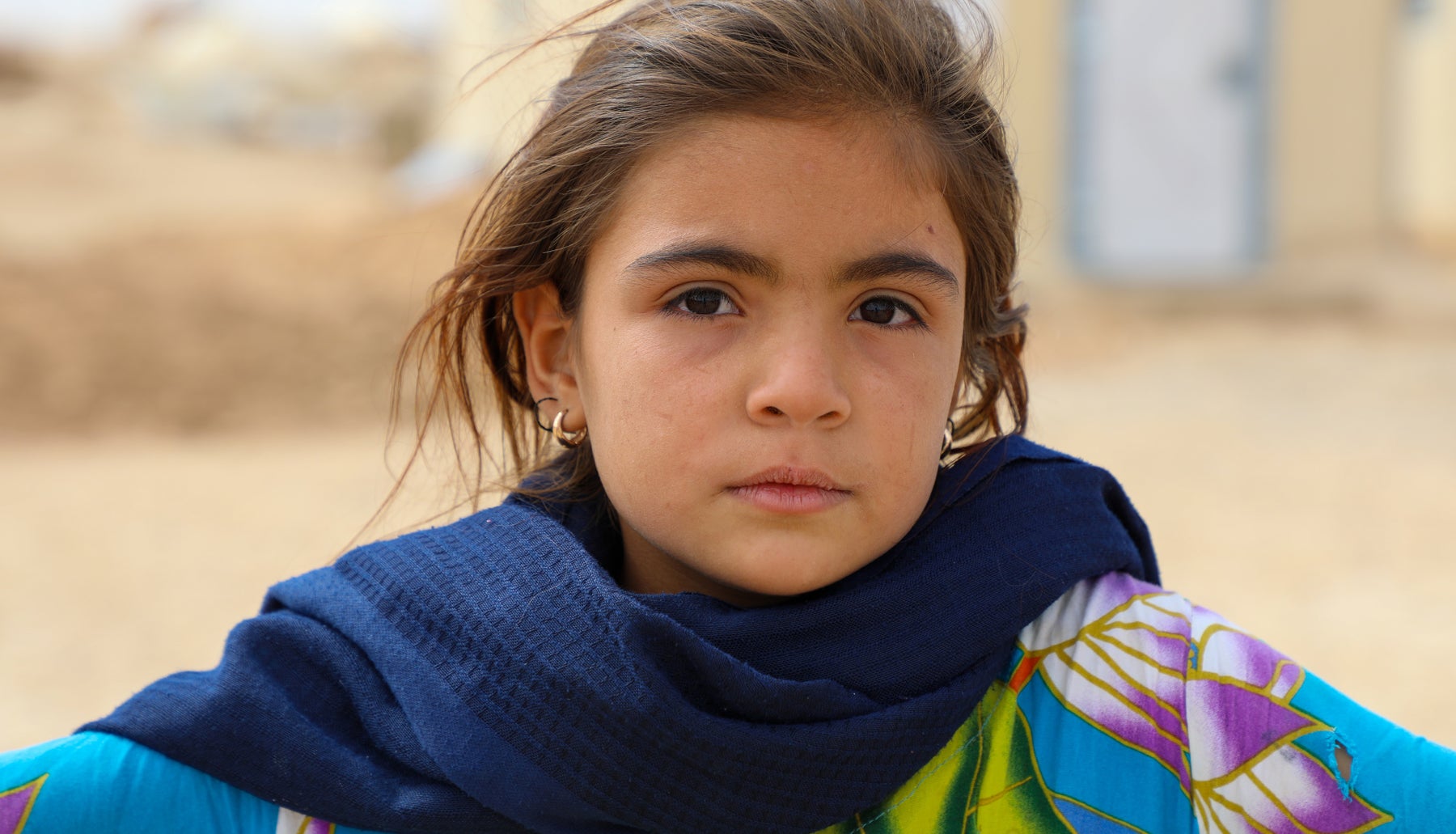 Child looking at camera, Northern Afghanistan