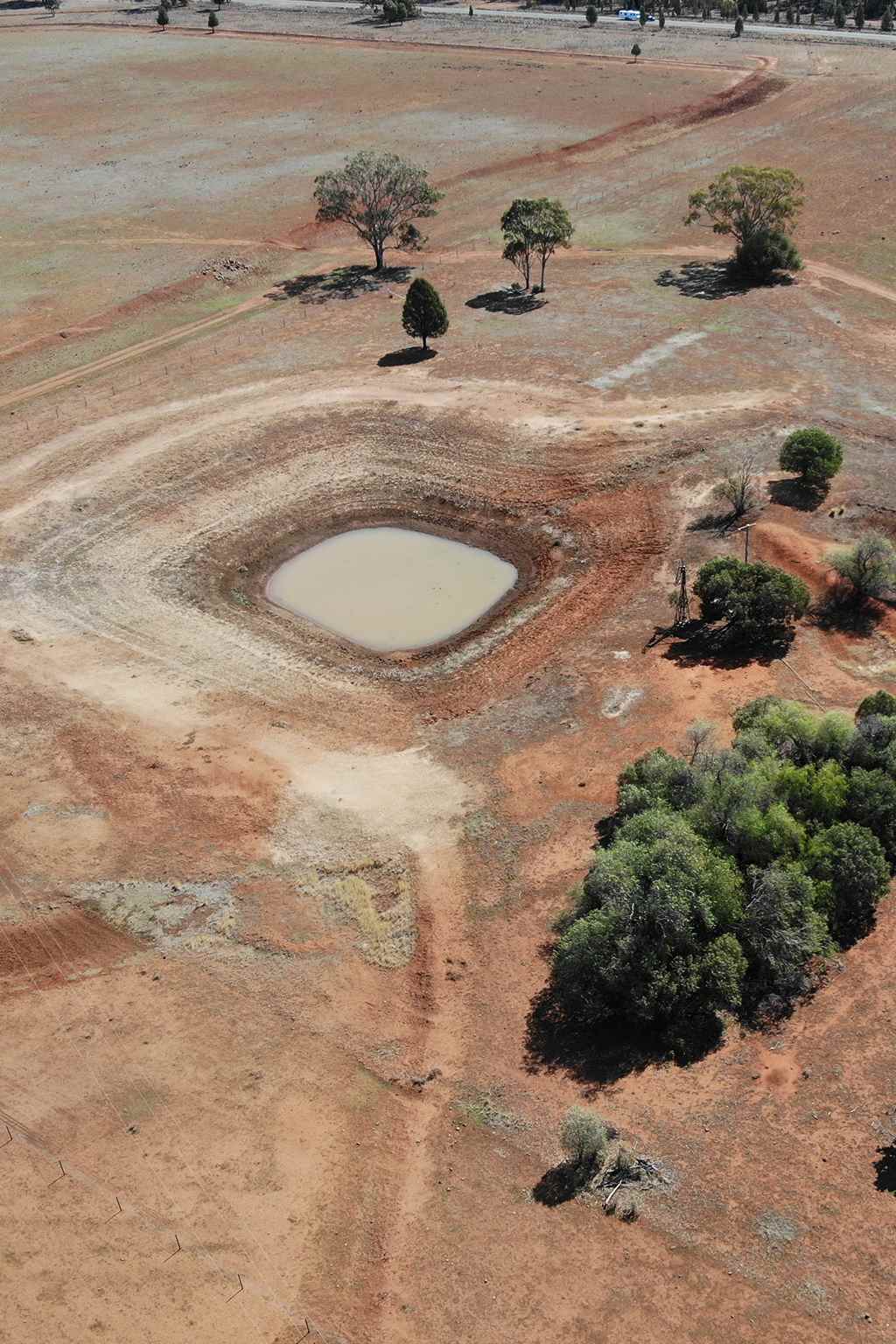 Drought has plagued areas of the New England Region, including the town of Gunnedah.