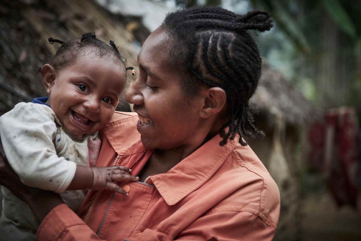 The village health volunteers are bridging the gap to ensure every soon-to-be mother visits a health clinic for prenatal care, to deliver their child safely and for postnatal check-ups