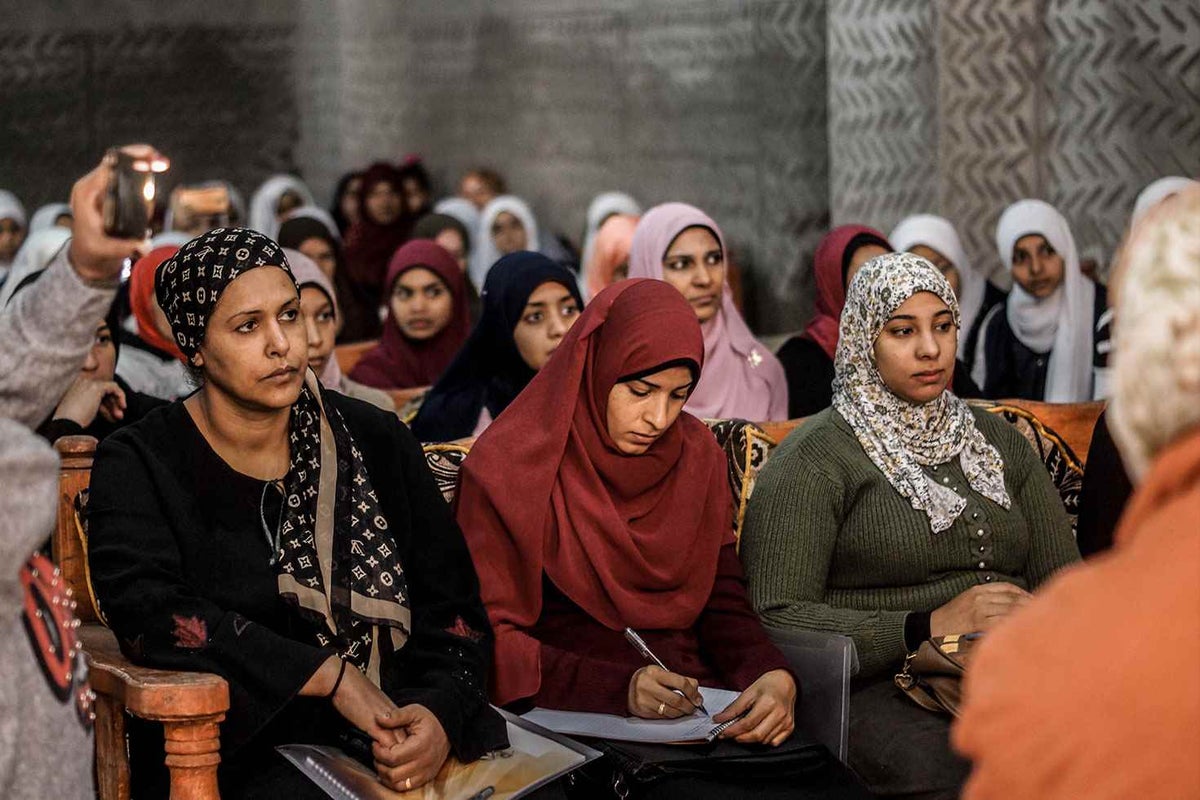 Girls and women are being trained to be community advocates against FGM. 