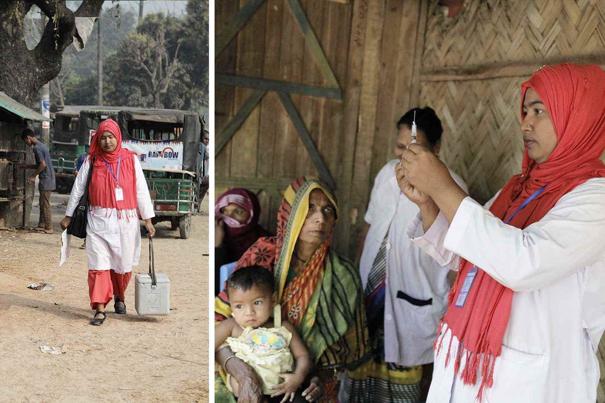 UNICEF Worker in Bangladesh