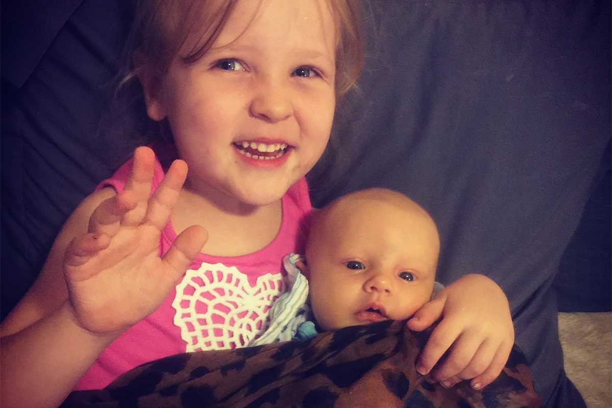 Riley told me he is a bit tired of you and wants to give me a cuddle instead" is what our daughter would tell us every time she wanted to snuggle with "her baby". She was just a bit smitten!
