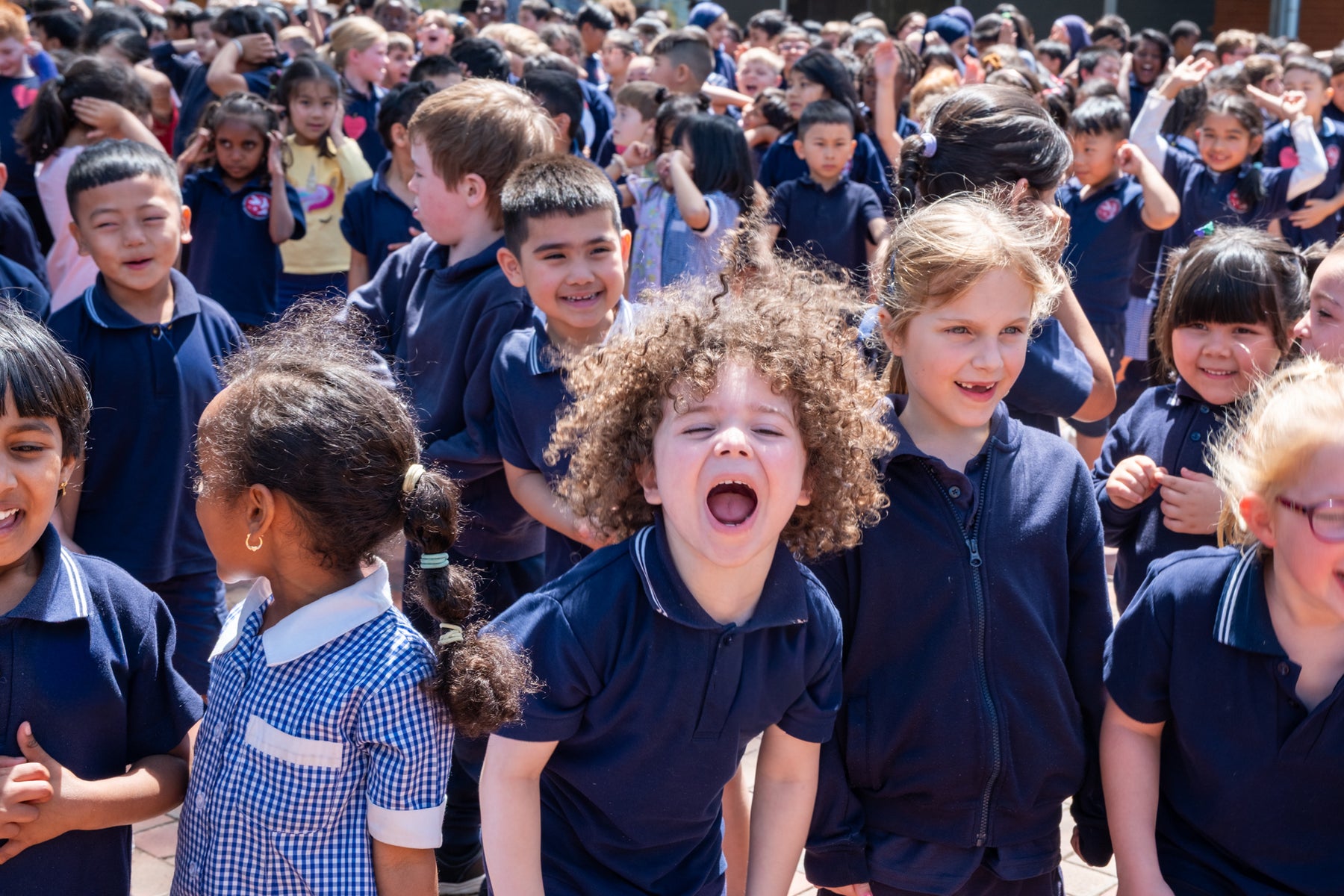 Children in Australia celebrate World Children's Day 