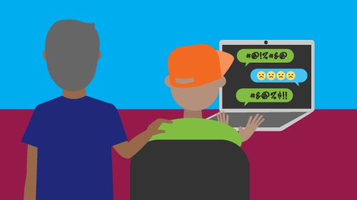 Infographic for online safety