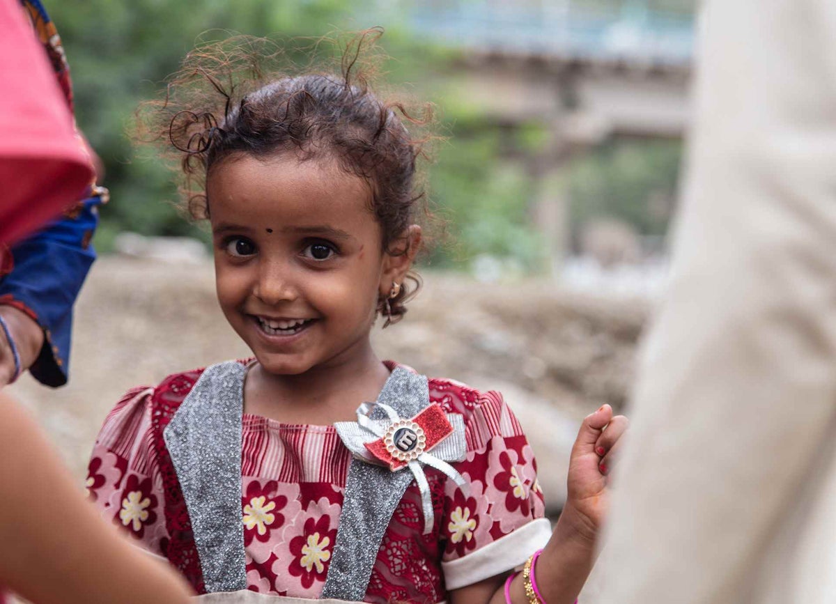 Abdulrahman has great dreams for Rowaida: “I wish my daughter Rowaida could become a doctor in the future to help other children in Yemen stay healthy,” he says.