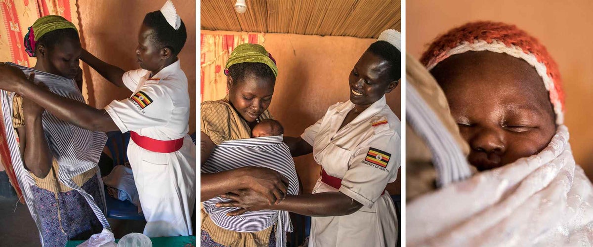 I was told that if I continue with this routine, the baby will live,” says Lucy. After the success of our Kangaroo Care and child survival programs in places like Uganda UNICEF