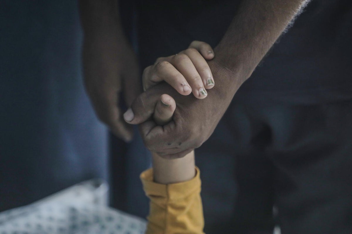 Thirteen-year-old Hala was seriously injured in an airstrike that killed her mother and younger sister.