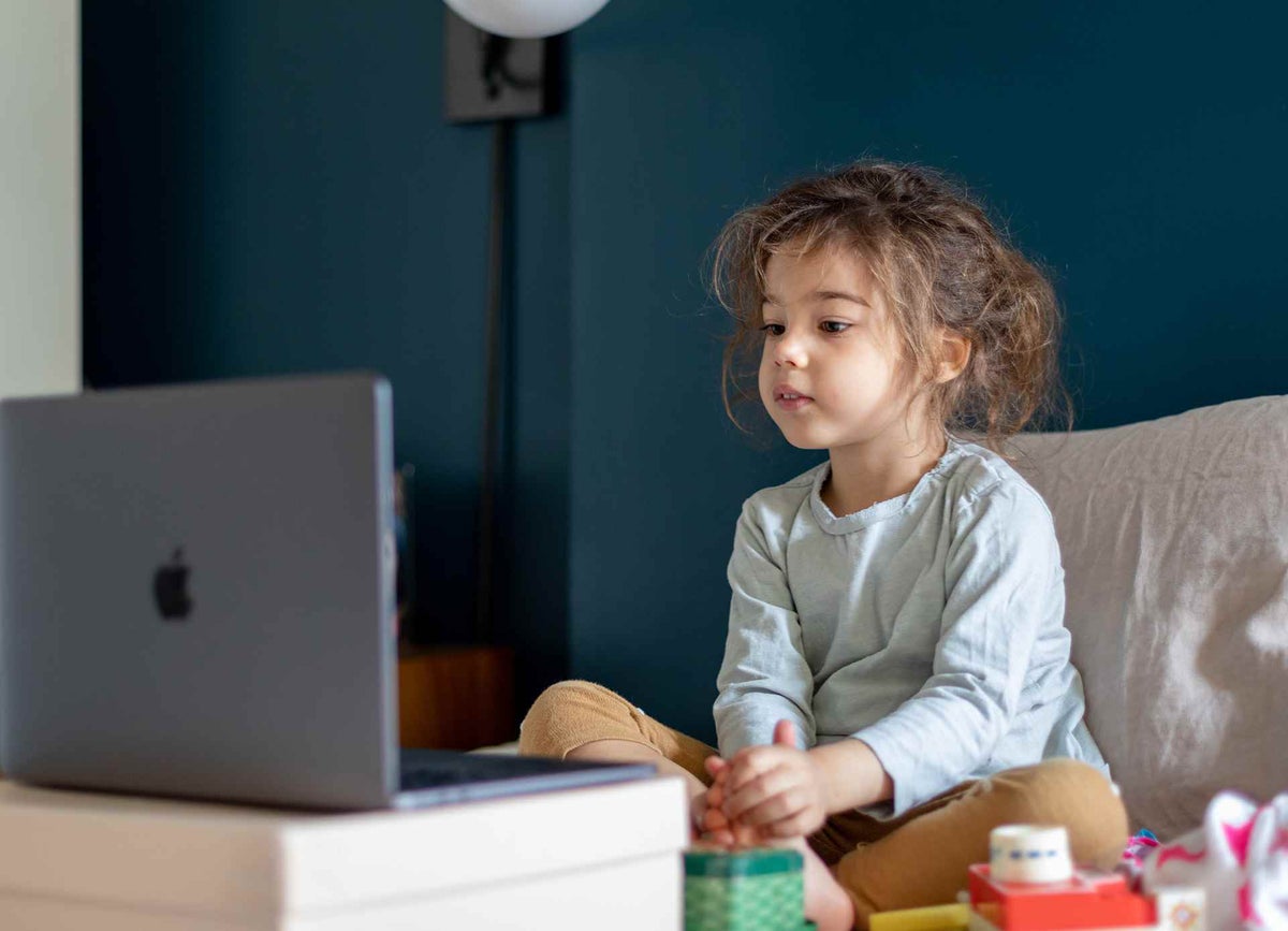 Child on computer