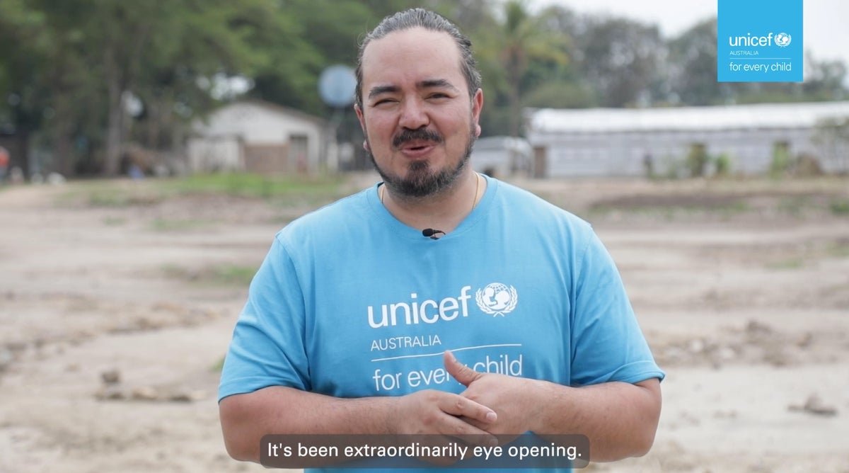 Adam Liaw at an IPD camp