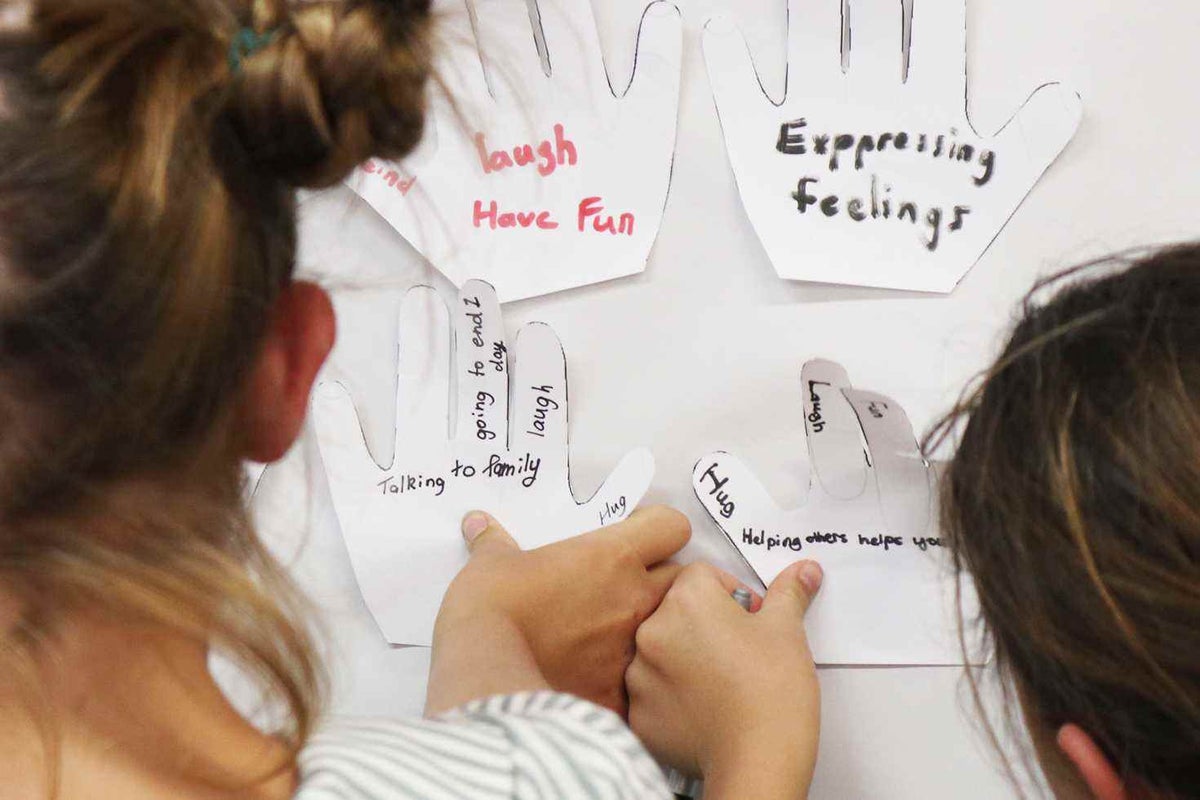 Children and young people took part in activities during UNICEF Australia consultations.