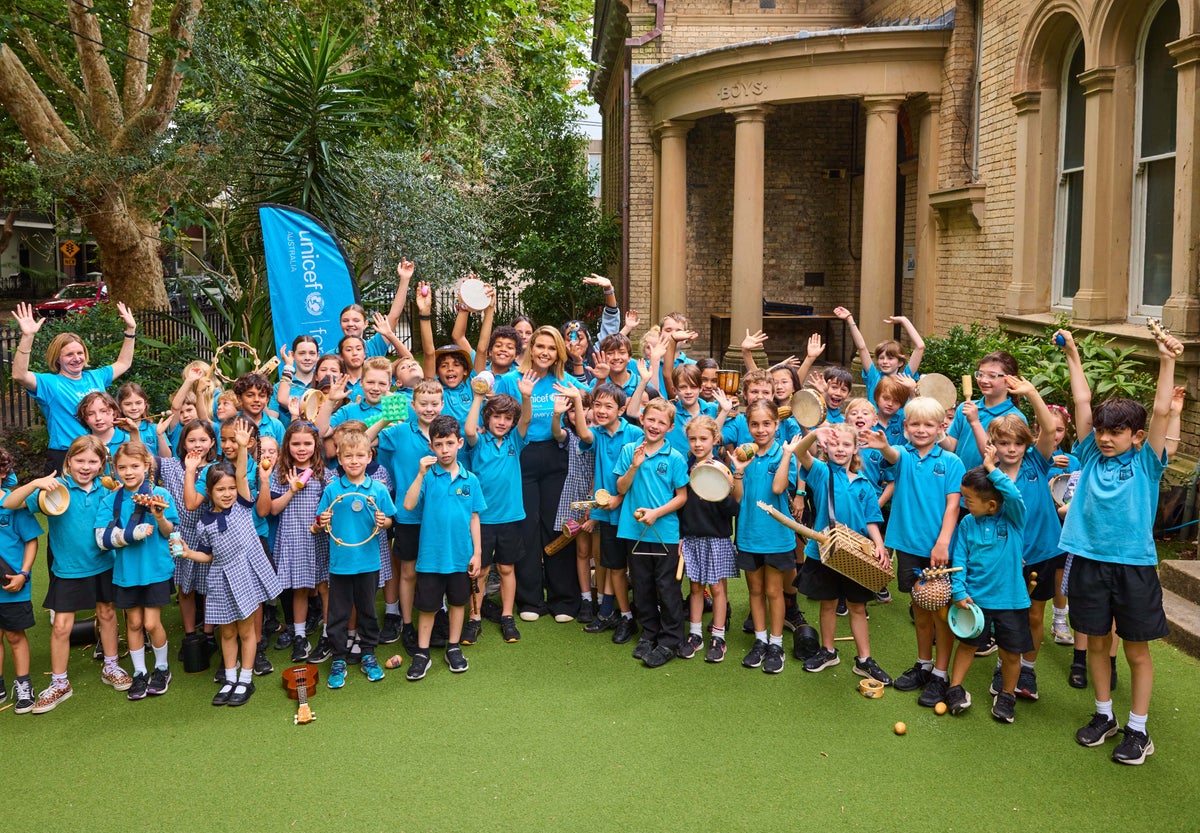 Edwina Bartholomew helps to amplify UNICEF Australia's World Children's Day Event.