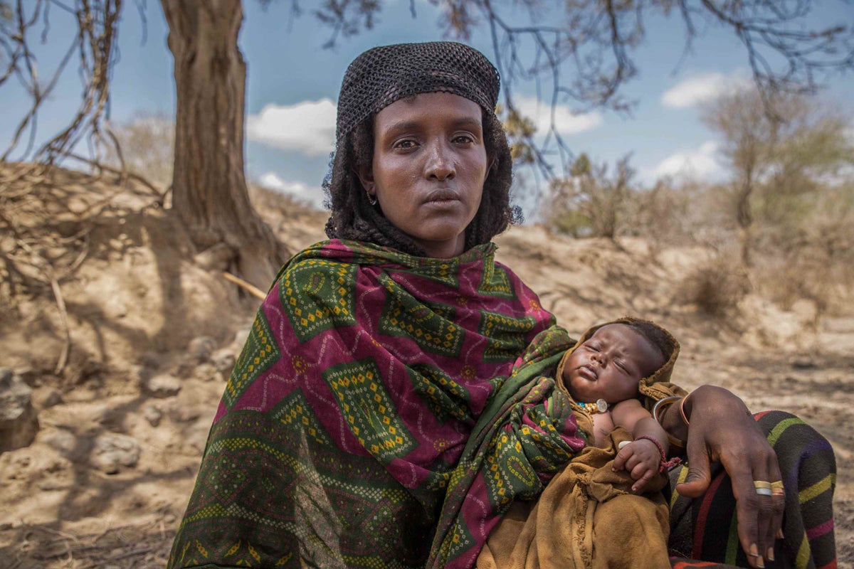 For many women in Ethiopia, giving birth in a hospital is a difficult task. Aisha delivered at home with the help of a traditional midwife