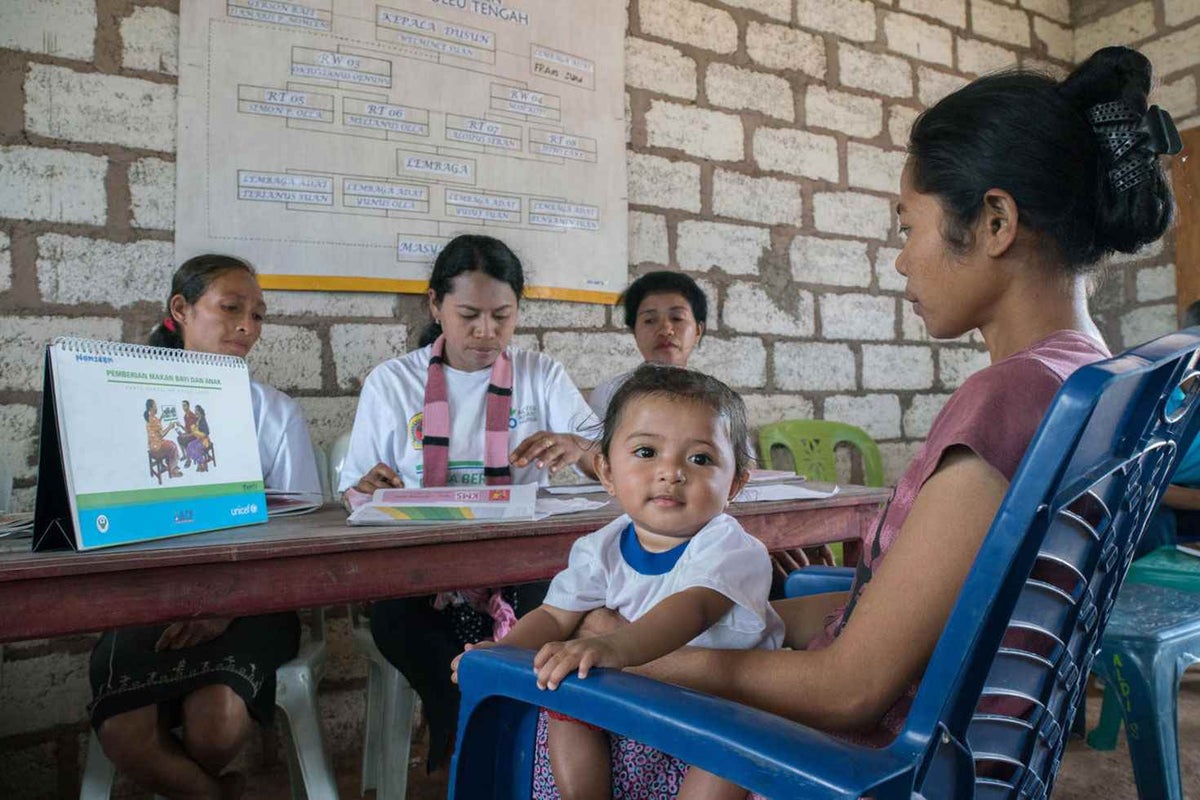 Nusa Tenggara Timur Province, more than 15% of children have moderate or severe acute malnutrition, while 51% are stunted, meaning they suffer from chronic malnutrition and are too short for their age