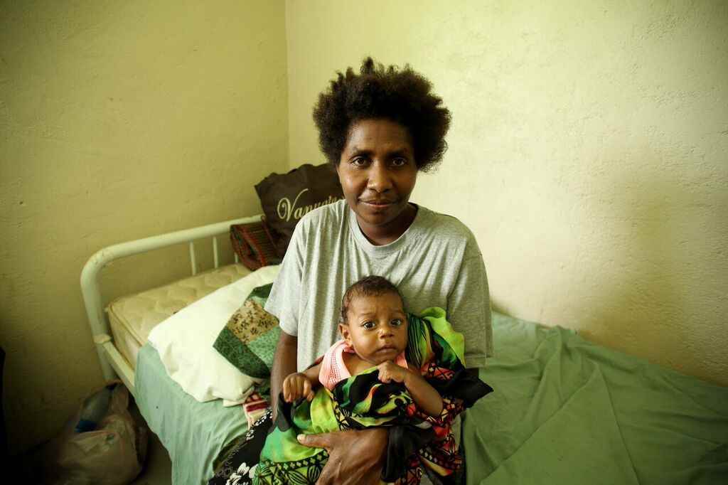Mary and her daughter Stephanie were both impacted by Cyclone Pam. 
