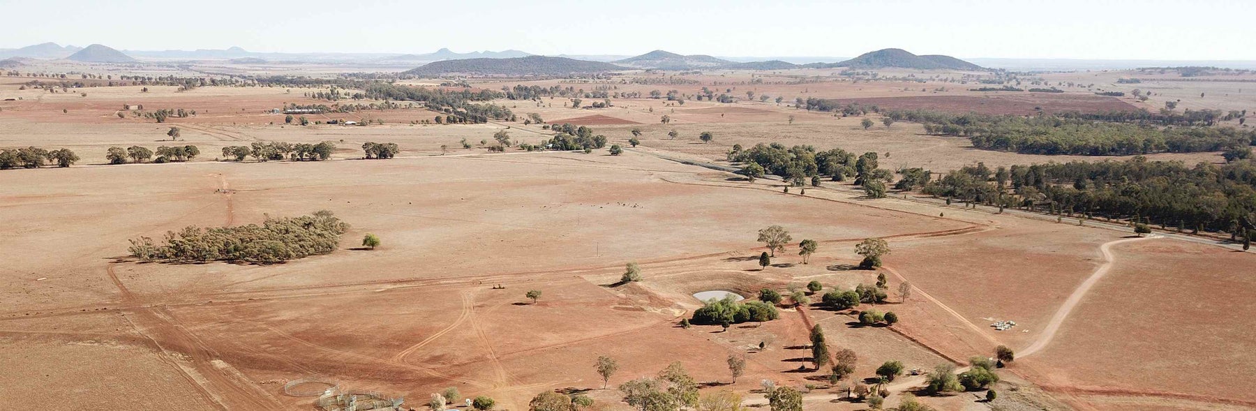 A country-side affected by drought
