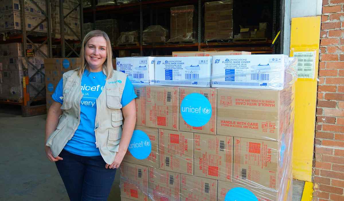 UNICEF Australia Director of International Programs Felicity Butler-Wever