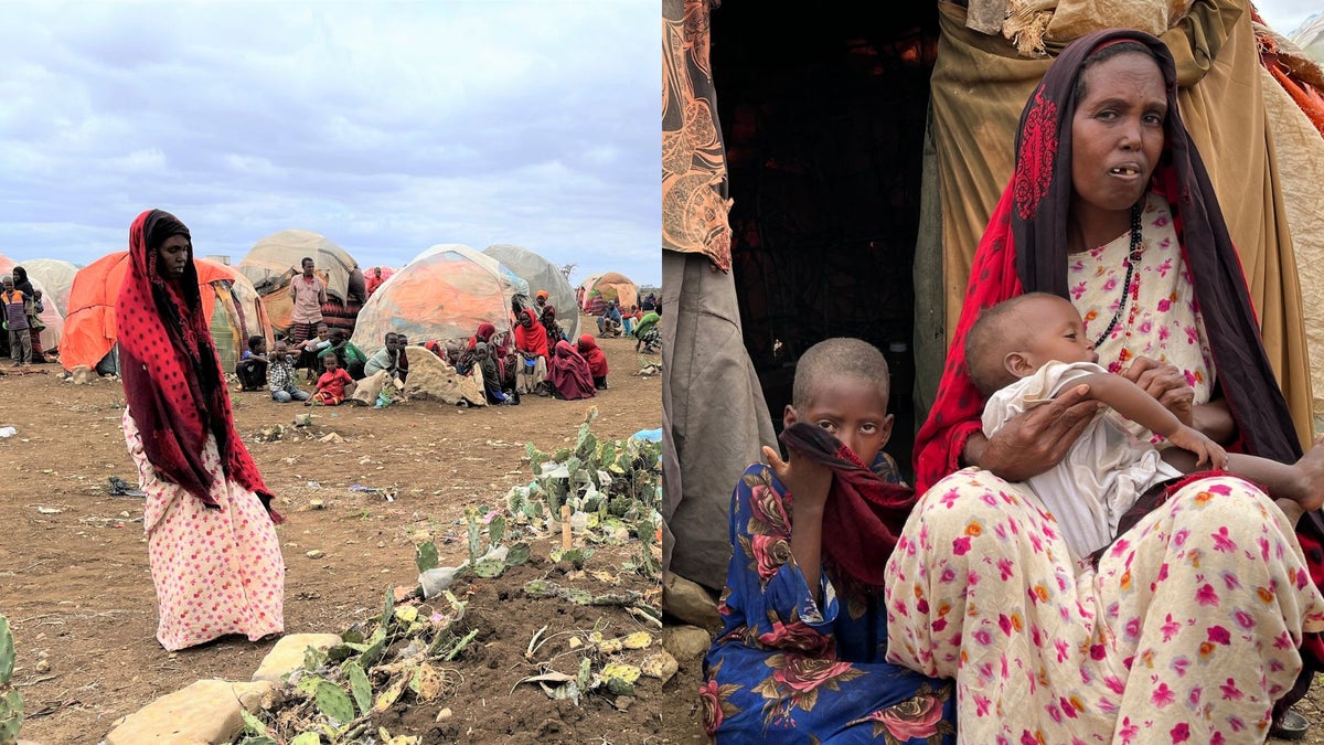 Fatuma in IDP camp in Somalia