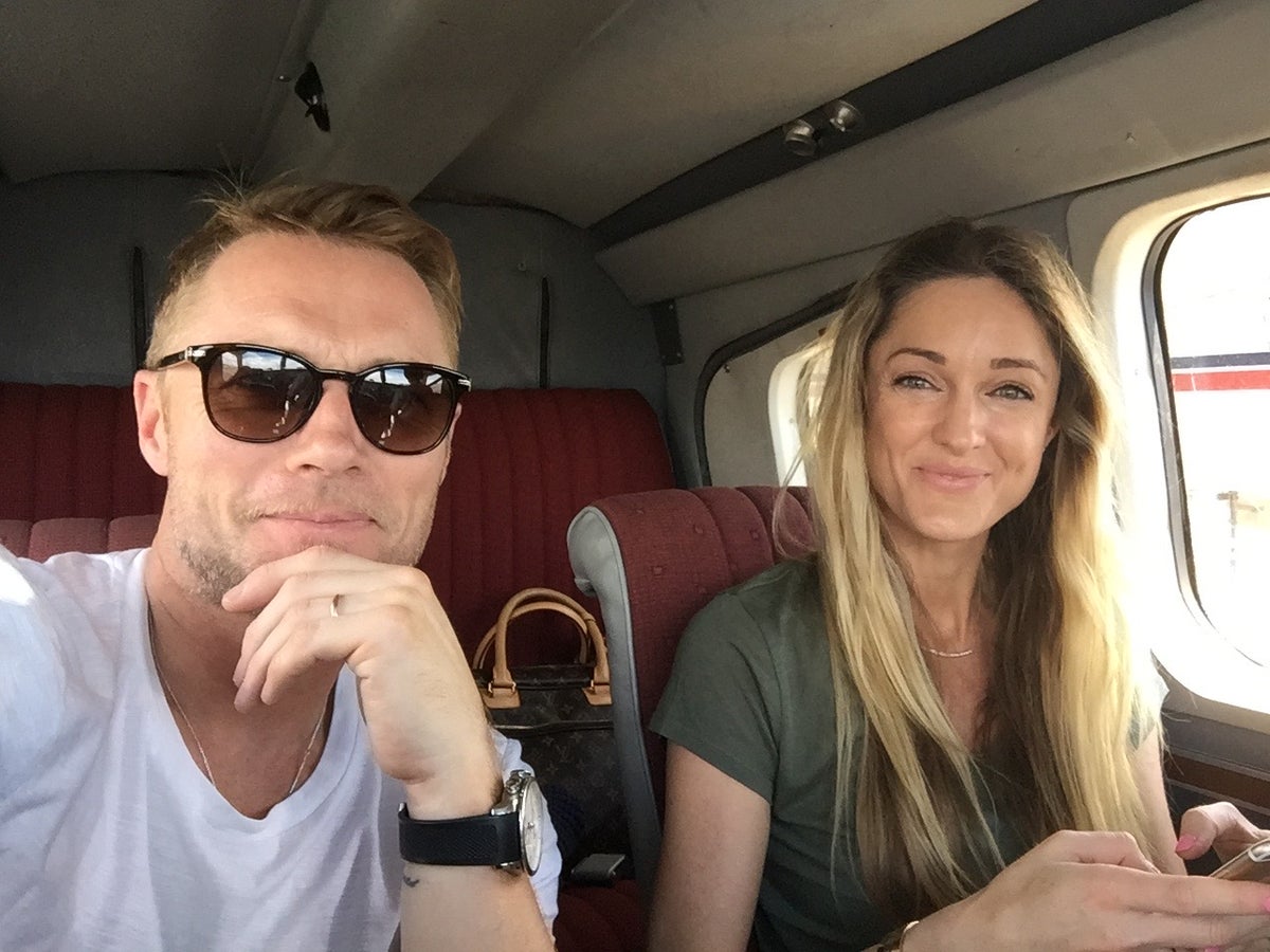 Ronan and Storm Keating travelling in Papua New Guinea
