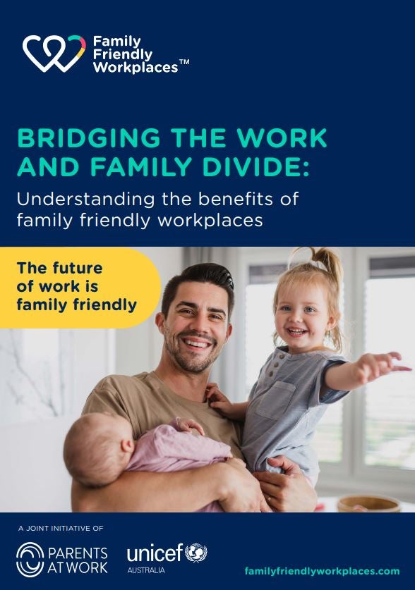 Bridging the work and family divide