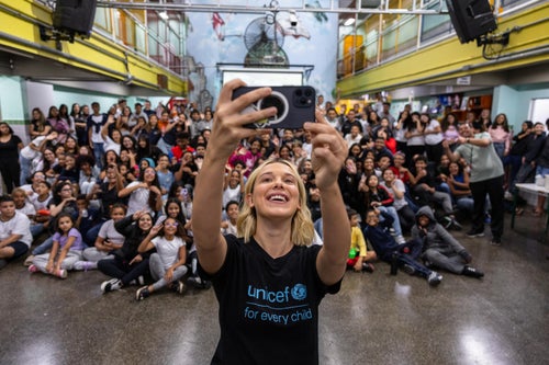 UNICEF Goodwill Ambassador Millie Bobby Brown