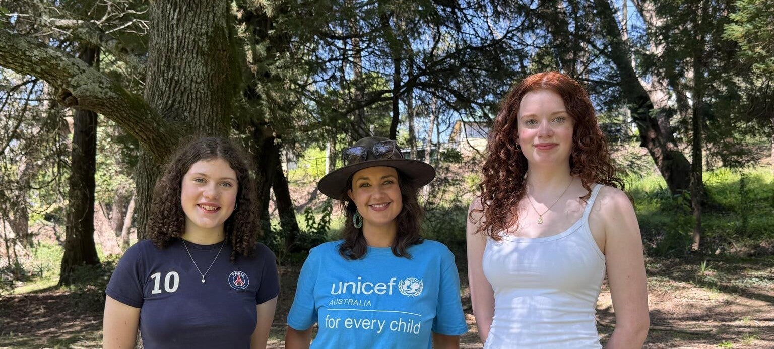 Two young people talk to Rae Johnston about the social media ban.