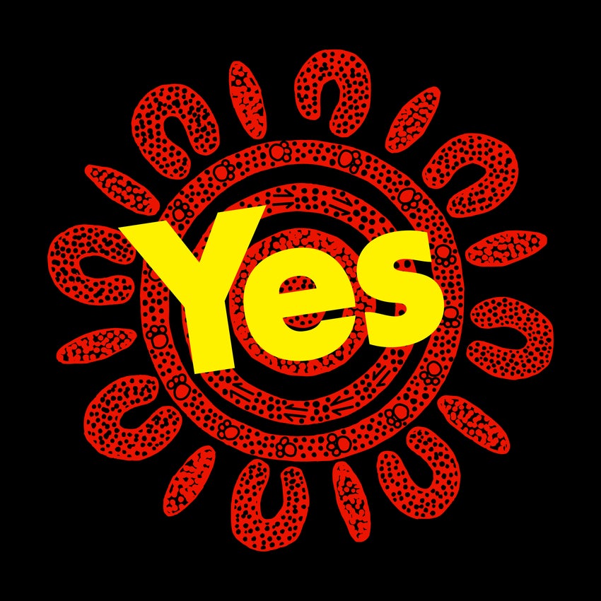 Voice to Parliament Yes Banner