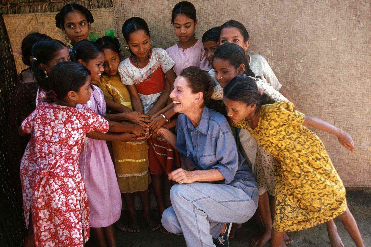 Audrey Hepburn in Bangladesh